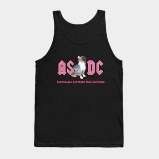 Australian Shepherd Dog Cuteness Tank Top